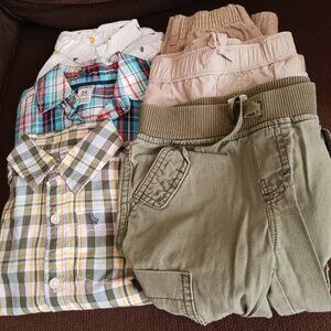 Size 18-24 Mo. Boys 6 Pc. Shirts & Pants